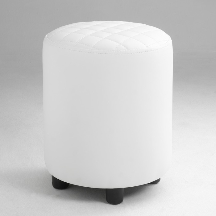 Пуф "Йокки", экокожа белый