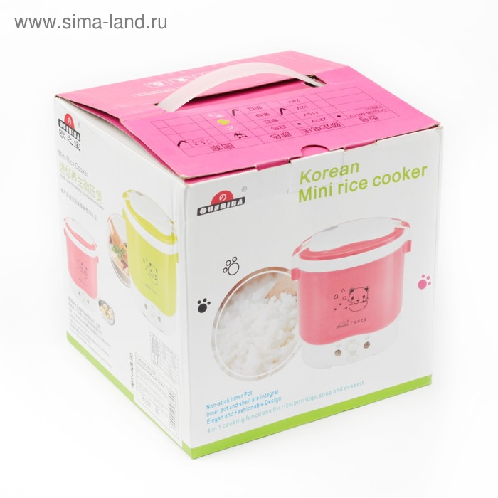 Контейнер для пищи 12 В с функцией мультиварки 1 л, 150 Вт, микс Контейнер для пищи 12 В с функцией мультиварки 1 л, 150 Вт, микс