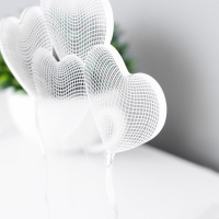 Светильник сенсорный "Четыре сердца" LED 7 цветов USB/от бат. белый RISALUX Светильник сенсорный "Четыре сердца" LED 7 цветов USB/от бат. белый RISALUX