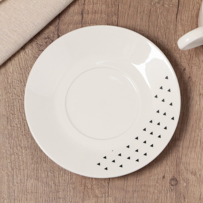 Чайная пара керамическая &laquo;Животные&raquo;, 200 мл, цвет белый