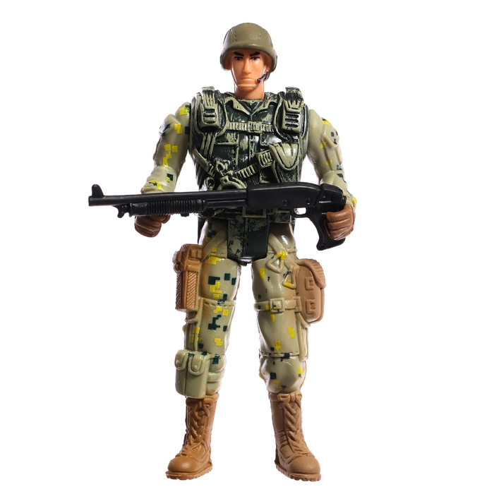 Фигурка солдатика «Штурмовик», цвет МИКС Фигурка солдатика «Штурмовик», цвет МИКС