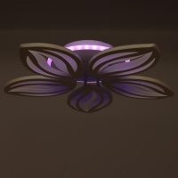 Светильник ГАЛЛОП "Галактика" 423700 LED 90W RGB белый 60,5х60,5х7,5см 4916809