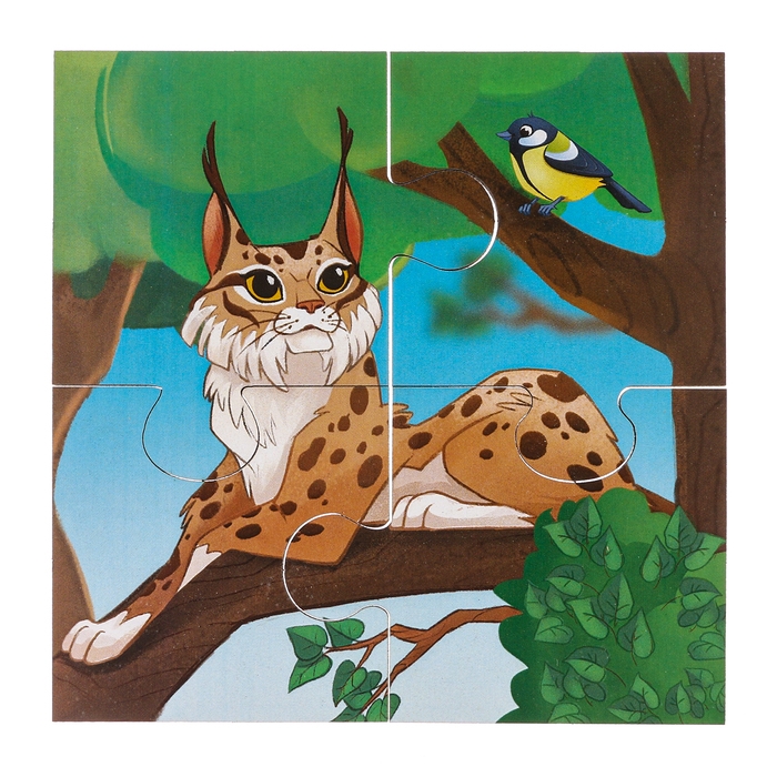 Пазлы &laquo;Лесные звери&raquo;