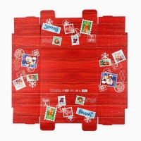 Коробка подарочная новогодняя складная &laquo;Новогодняя посылка&raquo;, 31.2 х 25.6 х 16.1 см, Новый год