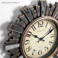 Часы настенные, интерьерные, "Лучики Солнца", d-30 см Часы настенные, интерьерные, "Лучики Солнца", d-30 см