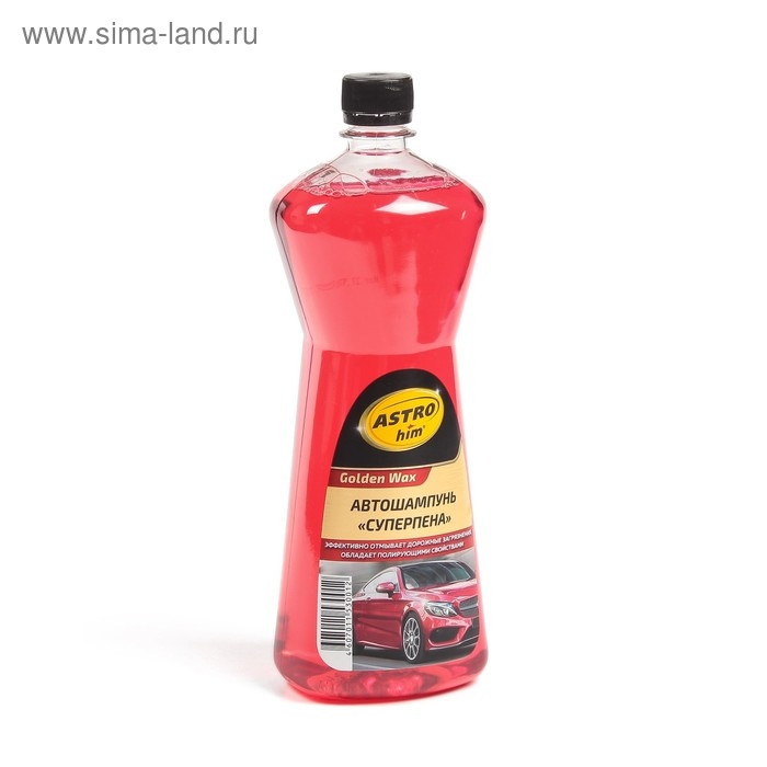 Шампунь Astrohim Суперпена Golden Wax, 1 л, АС - 310, контактный