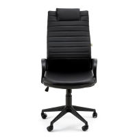 Кресло руководителя &laquo;КВЕСТ ультра&raquo;, экокожа черное