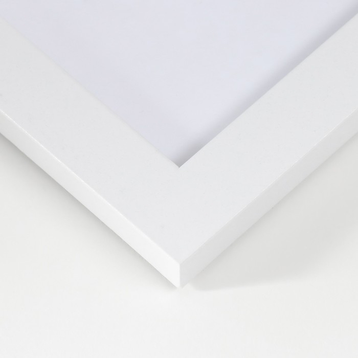 Фоторамка МДФ "Ellis" 30x30 см, с паспарту, белый 76738