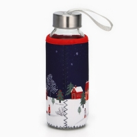 Новый год. Бутылка для воды &laquo;Зима - время чудес&raquo;, 350 мл