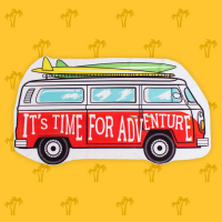 Полотенце пляжное Adventure, 80 &times; 150 см, 100 % п/э