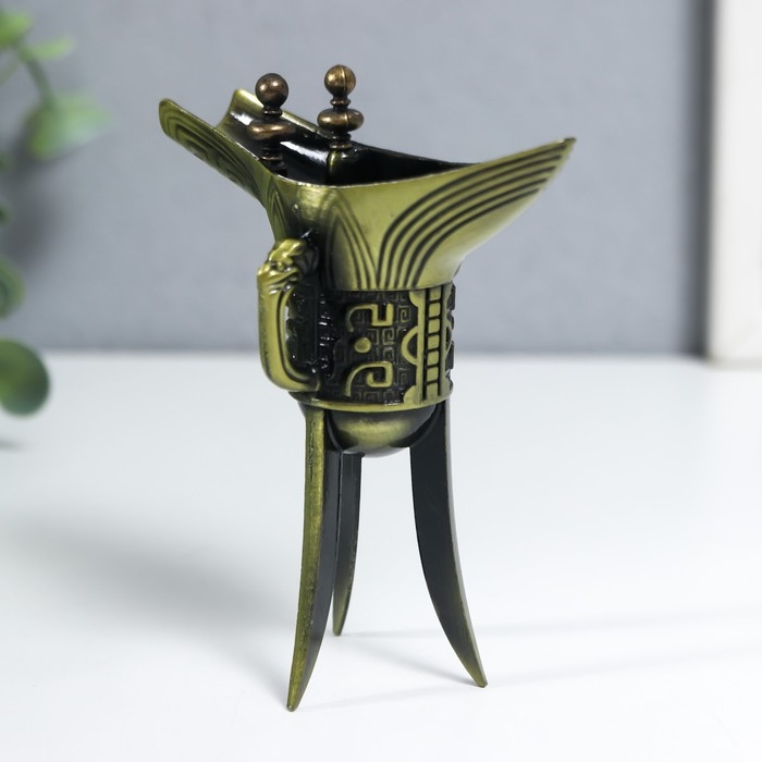 Сувенир металл Сувенир металл "Тибетская чаша желаний" 3х8х10 см