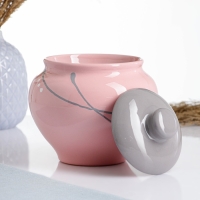 Горшок для запекания "Русский" 0,85л / 14х14см, зефир Горшок для запекания "Русский" 0,85л / 14х14см, зефир