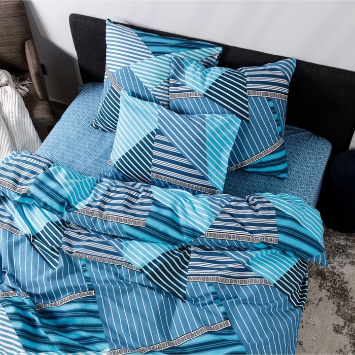 Постельное бельё 2сп Luisa de Rizzo Страйп 175х215, 180х215, 70х70см 2шт, бязь 120г/м , хлопок 100% Постельное бельё 2сп Luisa de Rizzo Страйп 175х215, 180х215, 70х70см 2шт, бязь 120г/м , хлопок 100%