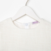 Платье для девочки MINAKU: PartyDress цвет белый, рост 116