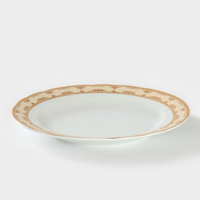 Тарелка фарфоровая &laquo;Надежда. Стильный&raquo;, d=24 см