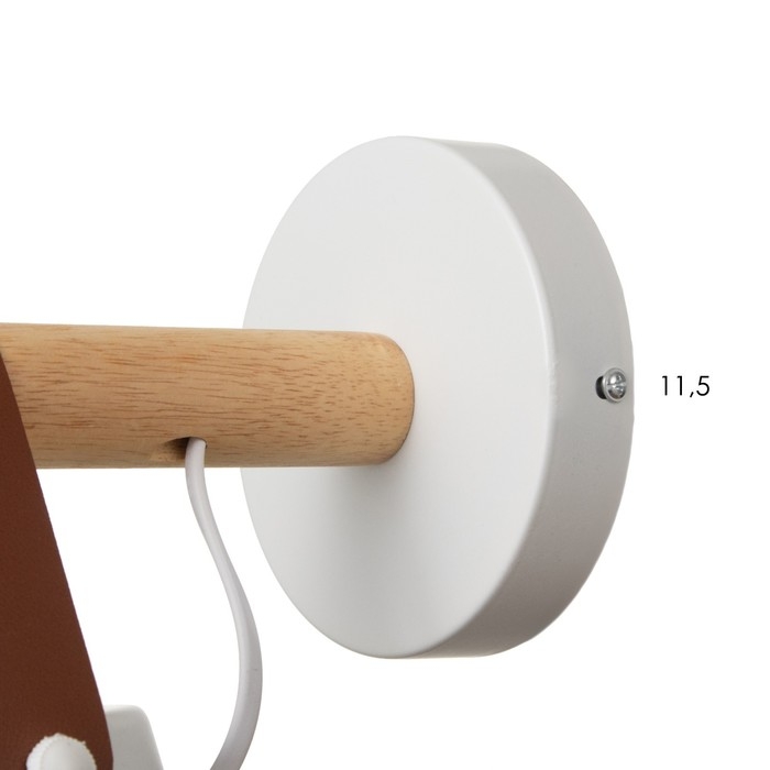 Бра Бра "Тетрика" E27 40Вт белый 30х13х20 см