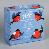 Гирлянда «Бахрома» 2.4 × 0.9 м с насадками «Олень», IP20, прозрачная нить, 138 LED, свечение белое, 8 режимов, 220 В Гирлянда «Бахрома» 2.4 × 0.9 м с насадками «Олень», IP20, прозрачная нить, 138 LED, свечение белое, 8 режимов, 220 В