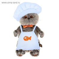 Мягкая игрушка &laquo;Басик шеф-повар&raquo;, 22 см