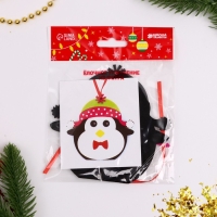 Набор для творчества - создай ёлочное украшение из фетра &laquo;Пингвин в шапочке&raquo;