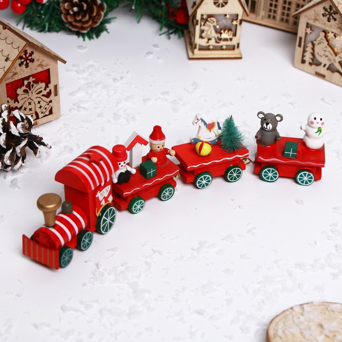 Сувенир Сувенир "Новогодний поезд", 24,5 см