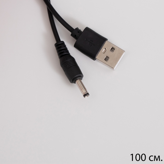 Светильник колба &laquo;Елка с бантом&raquo; 1,5Вт, LED, 3xAAA, черный USB 11х11х21см