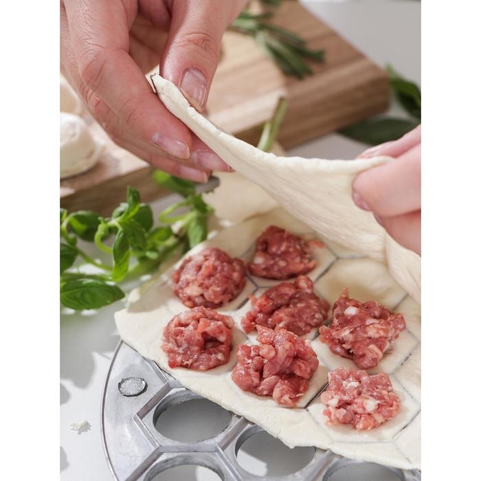 Пельменница алюминиевая, 37 ячеек