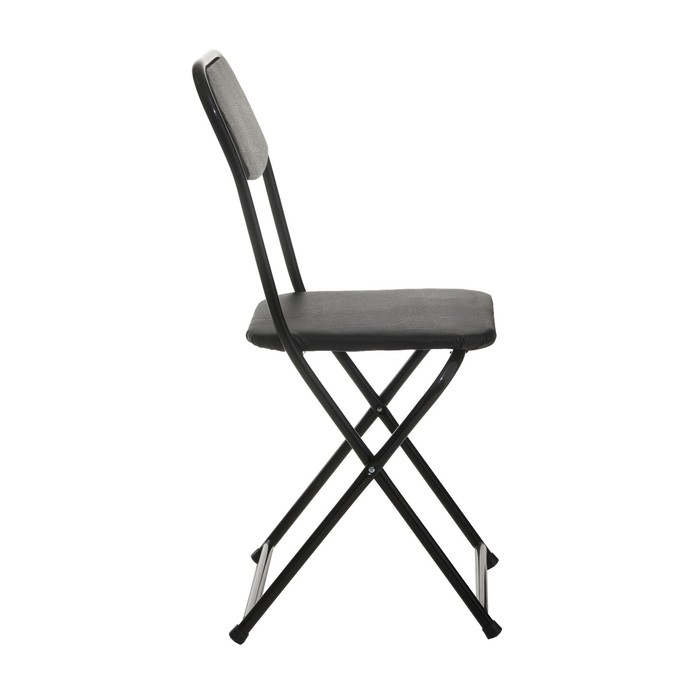 Стул складной "Конференц" черный/черный