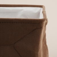 Короб для хранения вещей SL Home, 35&times;25&times;23 см, цвет серый