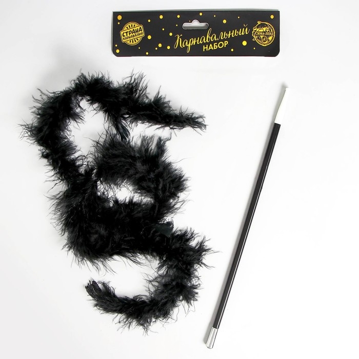Карнавальный набор «Крёстная мать», боа, мундштук Карнавальный набор «Крёстная мать», боа, мундштук