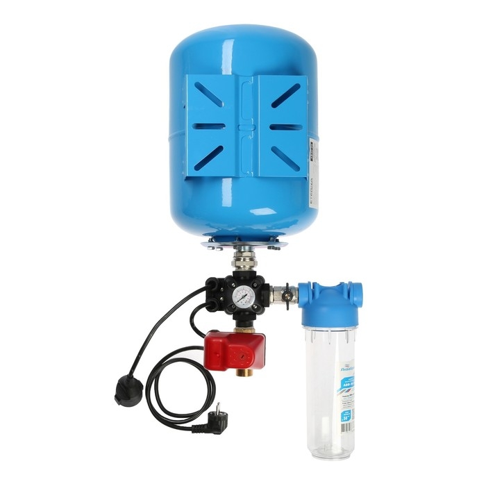 Автобак ETERNA АВ4С-24, комплект для систем водоснабжения, вертикальный, 24 л, сухой ход Автобак ETERNA АВ4С-24, комплект для систем водоснабжения, вертикальный, 24 л, сухой ход