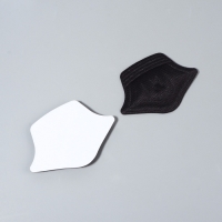 Подпяточники для обуви, на клеевой основе, 11 × 8 см, пара, цвет чёрный Подпяточники для обуви, на клеевой основе, 11 × 8 см, пара, цвет чёрный