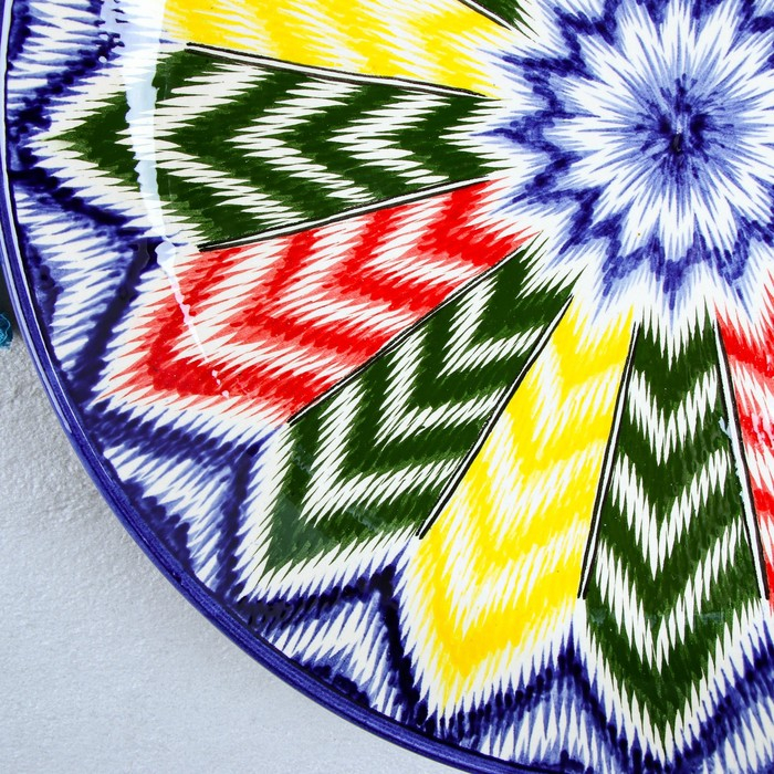 Ляган Риштанская Керамика Ляган Риштанская Керамика "Атлас", 37 см, микс