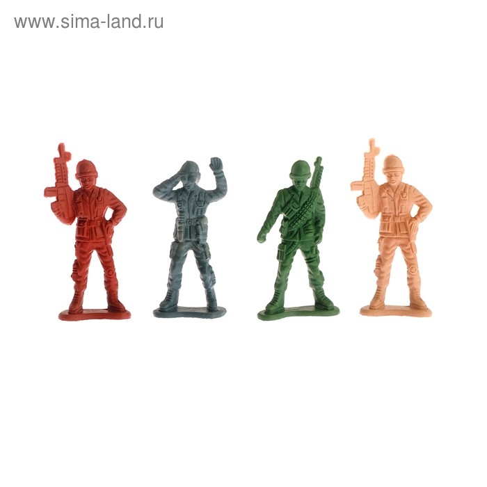 Набор «Бравая армия», 130 солдатиков, МИКС Набор «Бравая армия», 130 солдатиков, МИКС