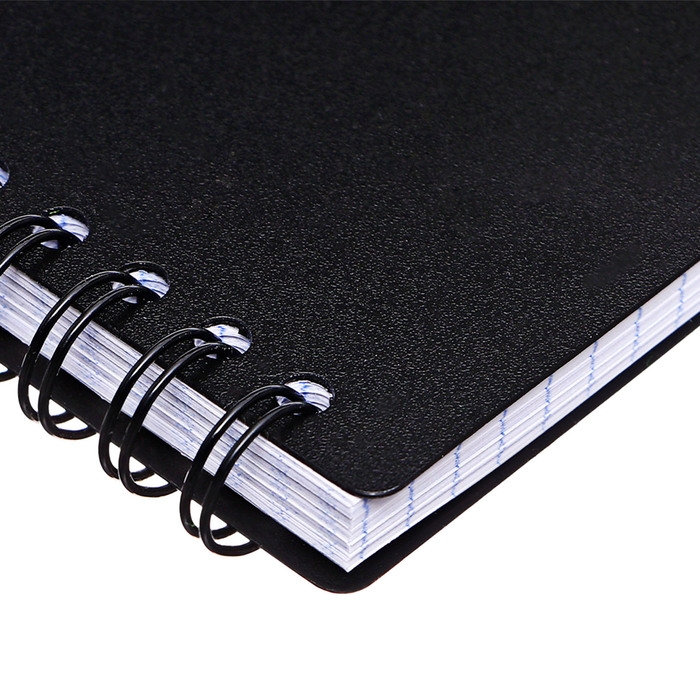 Тетрадь А6 на спирали, 80 листов в клетку, ErichKrause Accent, пластиковая обложка, на резинке, блок офсет 100% белизна, МИКС Тетрадь А6 на спирали, 80 листов в клетку, ErichKrause Accent, пластиковая обложка, на резинке, блок офсет 100% белизна, МИКС