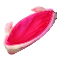 Пенал школьный меховой на молнии Calligrata "Монстрики", микс Пенал школьный меховой на молнии Calligrata "Монстрики", микс