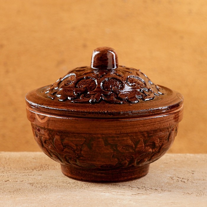 Сахарница Риштанская керамика Сахарница Риштанская керамика "Акташ", 250 мл