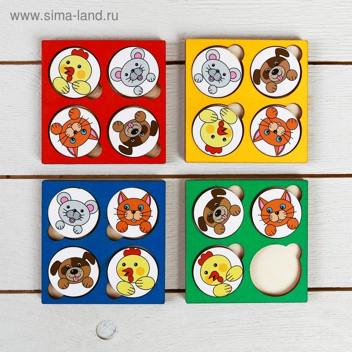 Запоминалки &laquo;Зверюшки&raquo;, МИКС