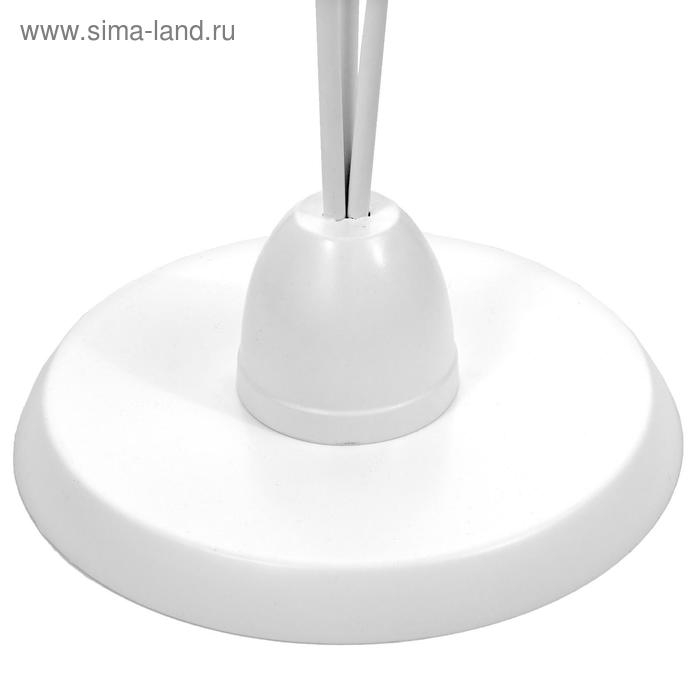 Торшер Торшер "Лепесток" 3x15Вт E27 белый 28х28х153 см.