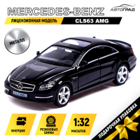 Машина металлическая MERCEDES-BENZ CLS63 AMG, 1:32, открываются двери, инерция, цвет чёрный Машина металлическая MERCEDES-BENZ CLS63 AMG, 1:32, открываются двери, инерция, цвет чёрный