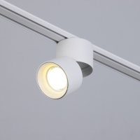 Светильник трековый SLIM "Точка" LED 5Вт 3000K-6000К 48V CRI90 белый 8х8х9,5см Светильник трековый SLIM "Точка" LED 5Вт 3000K-6000К 48V CRI90 белый 8х8х9,5см