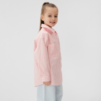 Рубашка для девочки KAFTAN "Полоска" размер 30 (98-104 см)