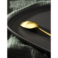 Ложка столовая из нержавеющей стали Magistro «Оску базис», длина 19,5 см, цвет золотой Ложка столовая из нержавеющей стали Magistro «Оску базис», длина 19,5 см, цвет золотой