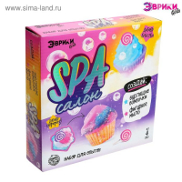 Набор для опытов &laquo;SPA-салон: Кексики&raquo;, бомбочка, фигурное мыло, своими руками