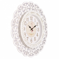 Часы настенные, интерьерные "Кружева", бесшумные, d-47 см Часы настенные, интерьерные "Кружева", бесшумные, d-47 см