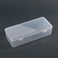 Органайзер для хранения, с крышкой, 24,5 × 11 см, цвет прозрачный Органайзер для хранения, с крышкой, 24,5 × 11 см, цвет прозрачный