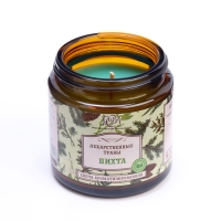 Свеча в банке ароматизированная "Пихта", время горения 15 ч Свеча в банке ароматизированная "Пихта", время горения 15 ч