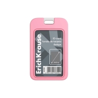 Бейдж вертикальный 54 х 85 мм, ErichKrause силиконовый корпус, силиконовая лента, микс Бейдж вертикальный 54 х 85 мм, ErichKrause силиконовый корпус, силиконовая лента, микс