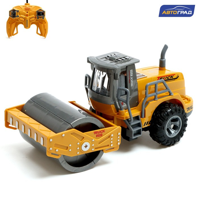 Каток радиоуправляемый «Дорожные работы», работает от батареек Каток радиоуправляемый «Дорожные работы», работает от батареек