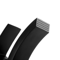 Смеситель для раковины ZEIN Z2738, квадратный, картридж керамика 35 мм, черный Смеситель для раковины ZEIN Z2738, квадратный, картридж керамика 35 мм, черный