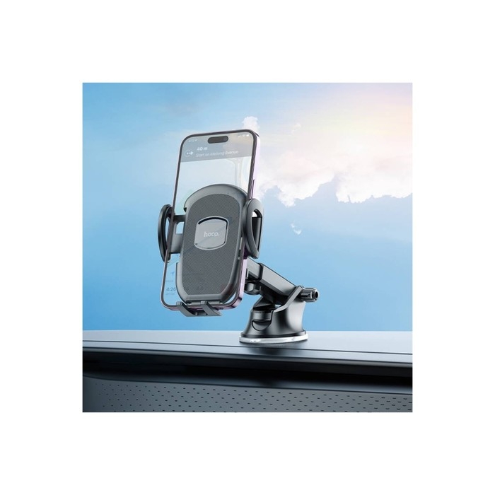 Автомобильный держатель Hoco H9, для 4.7-7 дюймов, чёрный Автомобильный держатель Hoco H9, для 4.7-7 дюймов, чёрный